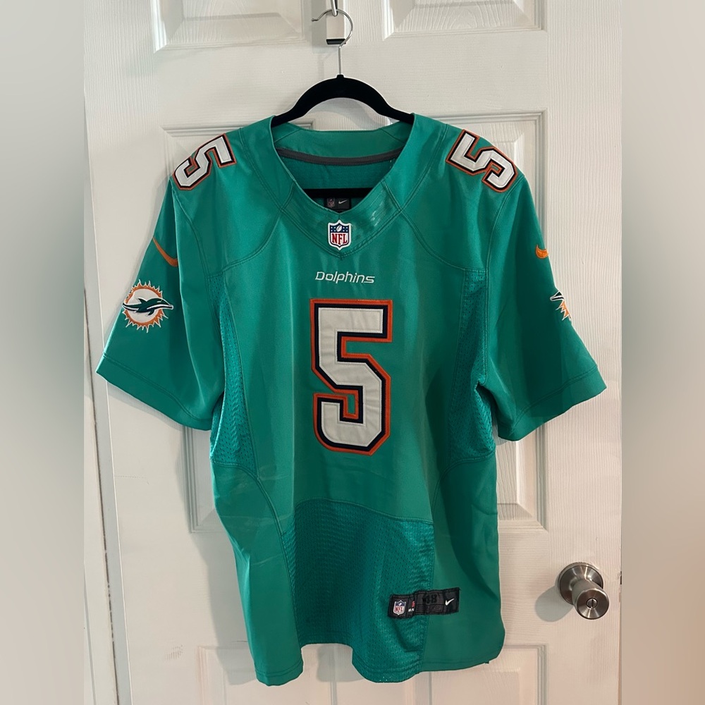 Nike Miami Dolphins Teal Finkel Jersey